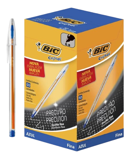 Caneta Bic Cristal Fina